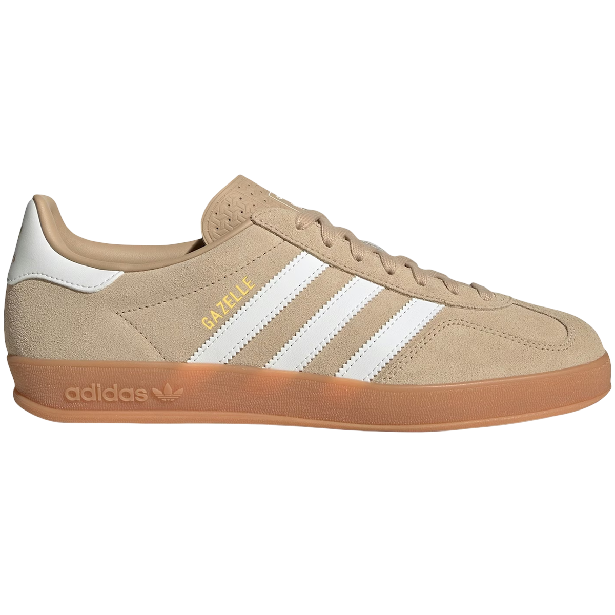 Adidas Gazelle Indoor Magic Beige White - Hvid  36