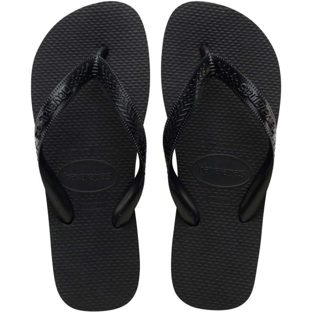 Havaianas Slippers Unisex Top 4000029 Black0090 - Sort Unisex 35/36