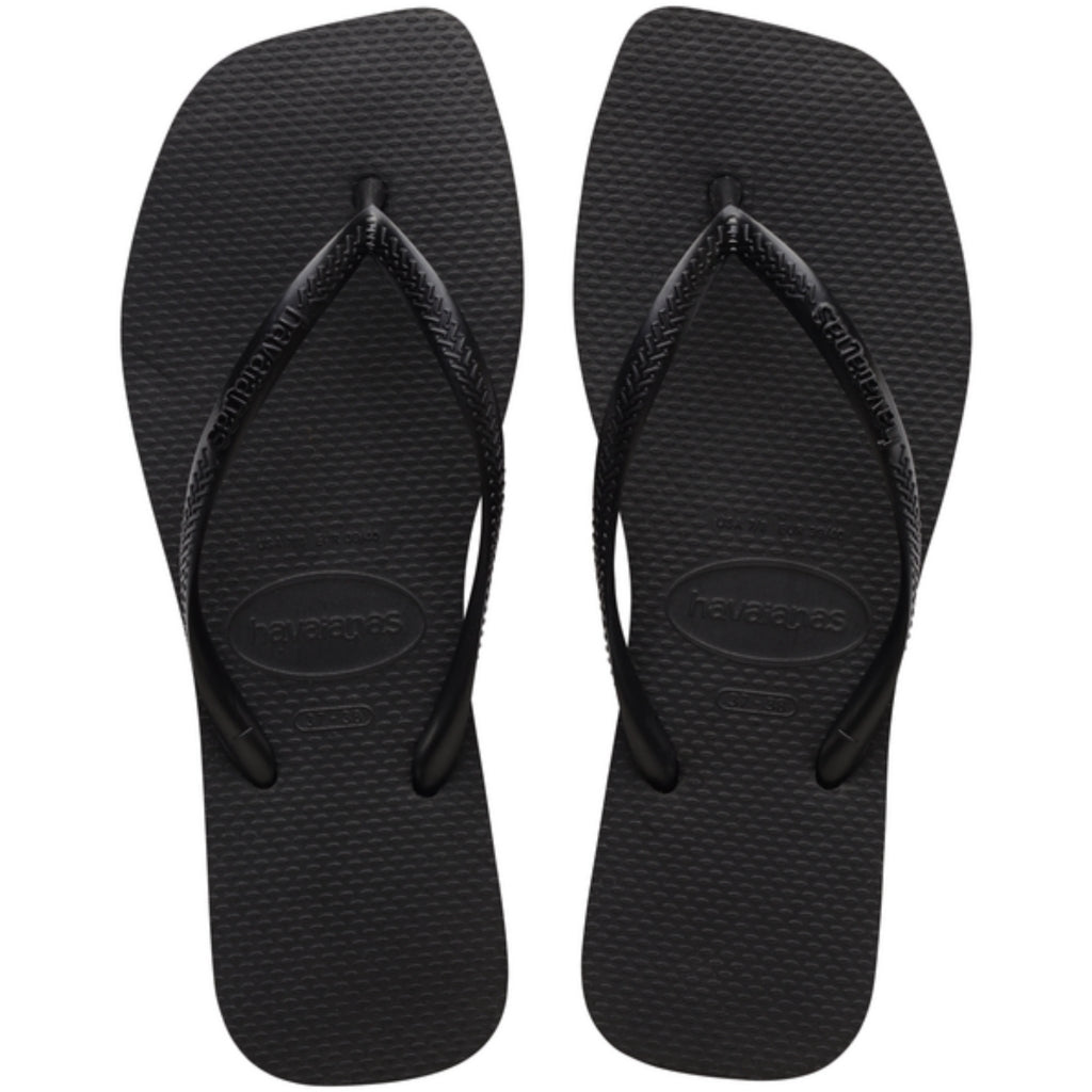 Havaianas Square Slippers 4148301 Black - Sort Unisex 35/36