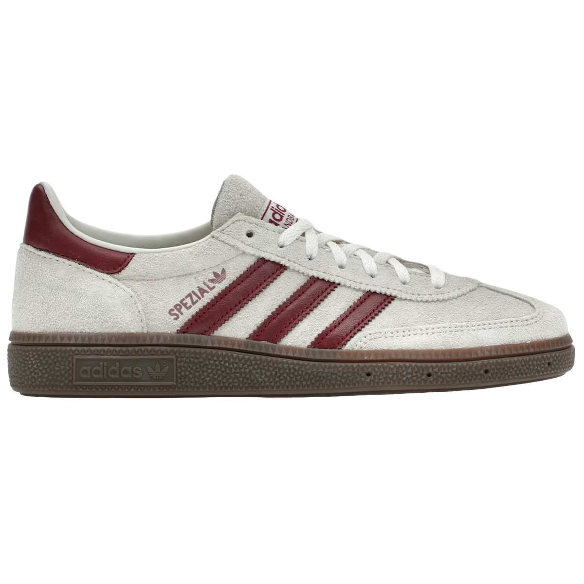 Adidas Handball Spezial Off White Collegiate Burgundy - Hvid  36 2/3