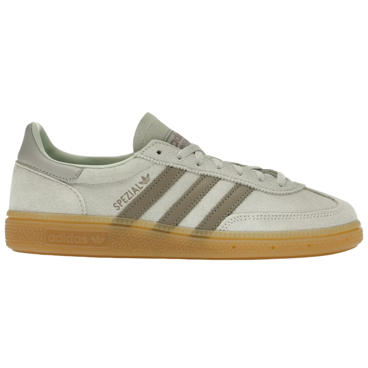 Adidas Handball Spezial Linen Green Silver - Grøn  36