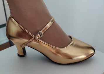 Festsko Judith Amber i Guldglans – Tilbud til 449 DKK!