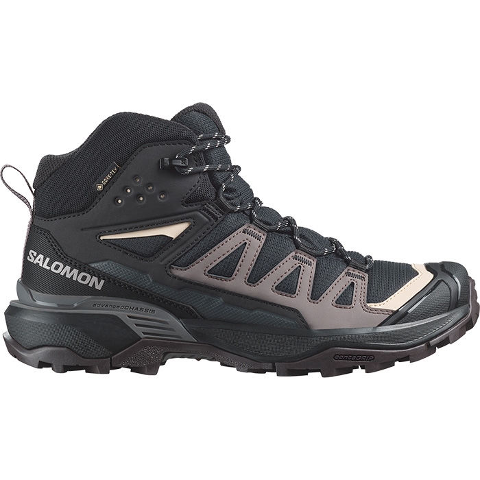 Salomon Ultra 360 Mid Gtx Herre Mænd Black Vandresko - Sort  UK 8,5