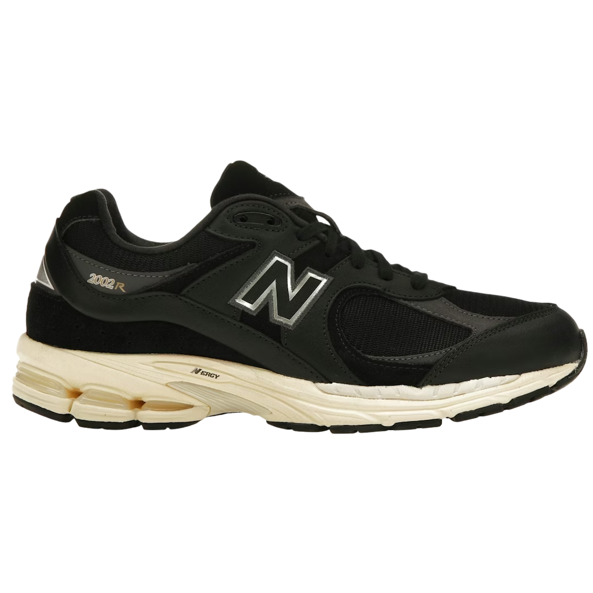 New Balance 2002r Vintage Black - Sort  36