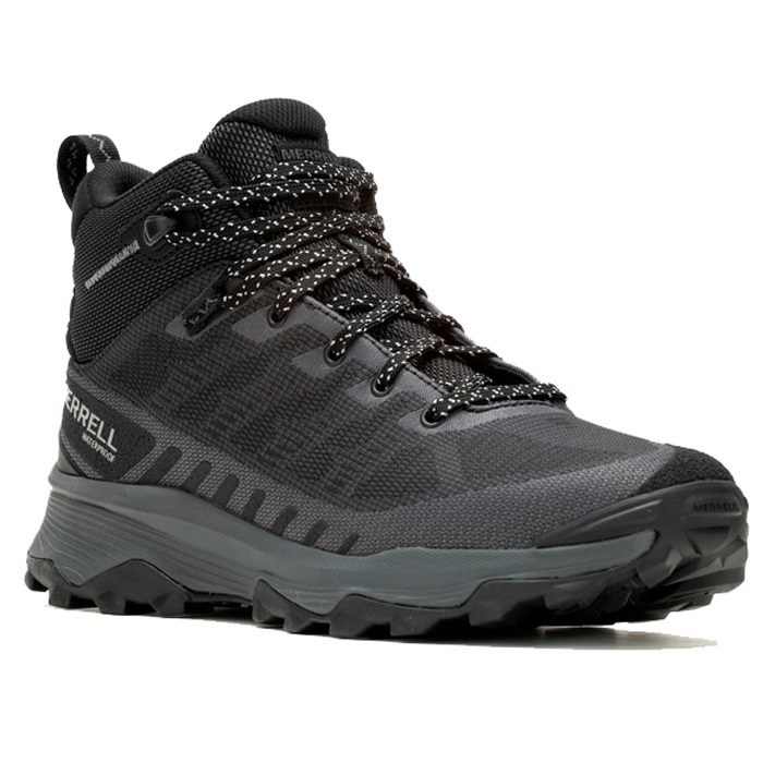 Merrell Speed Eco Mid Herre Mænd Black Vandrestøvler - Sort  42