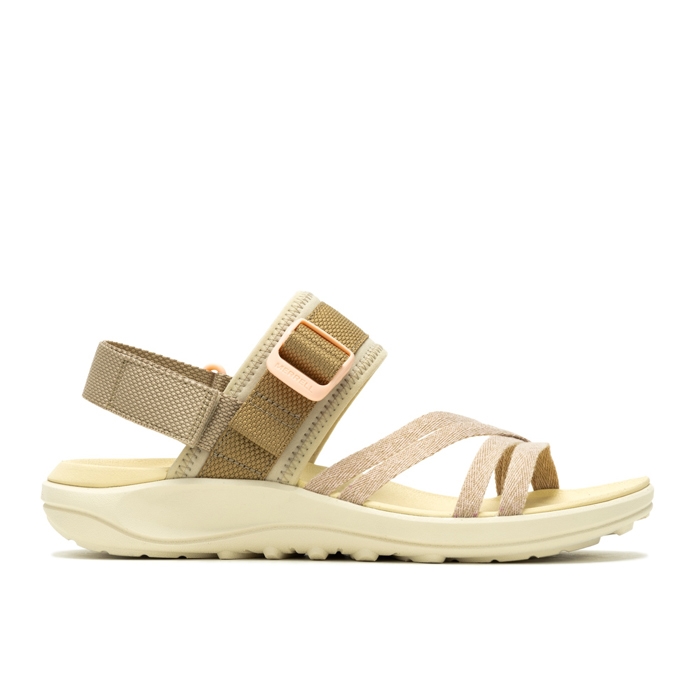 Merrell District Backstrap Kvinder Damer Khaki Sandaler - Khaki  37