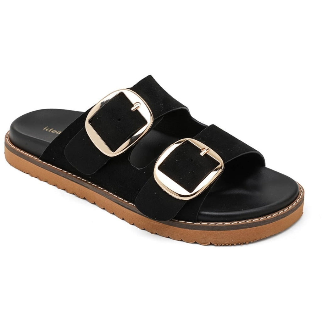 Miltus Dame Sandaler 1523 Black - Sort Female 36