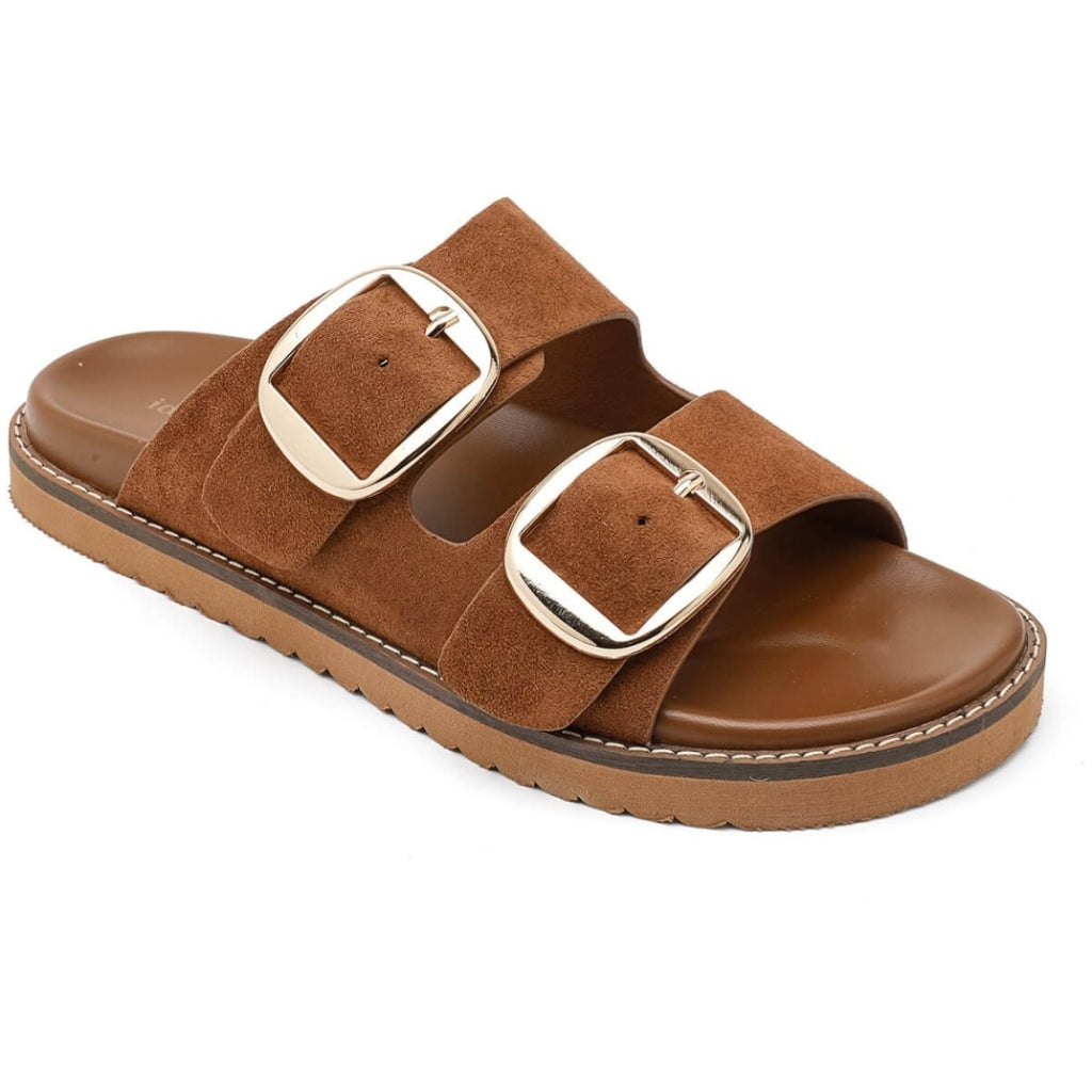 Miltus Dame Sandaler 1523 Camel - Camel Female 36