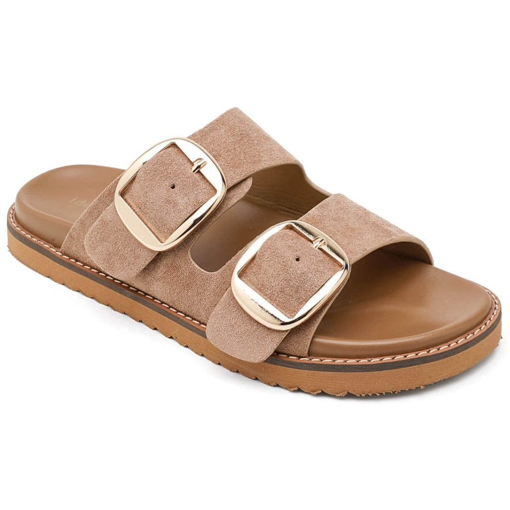 Miltus Dame Sandaler 1523 Kaki -  Female 36