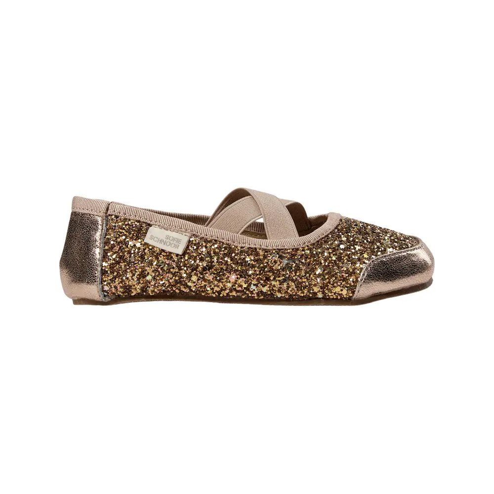 Nelia Ballerina Peach - Guld  30