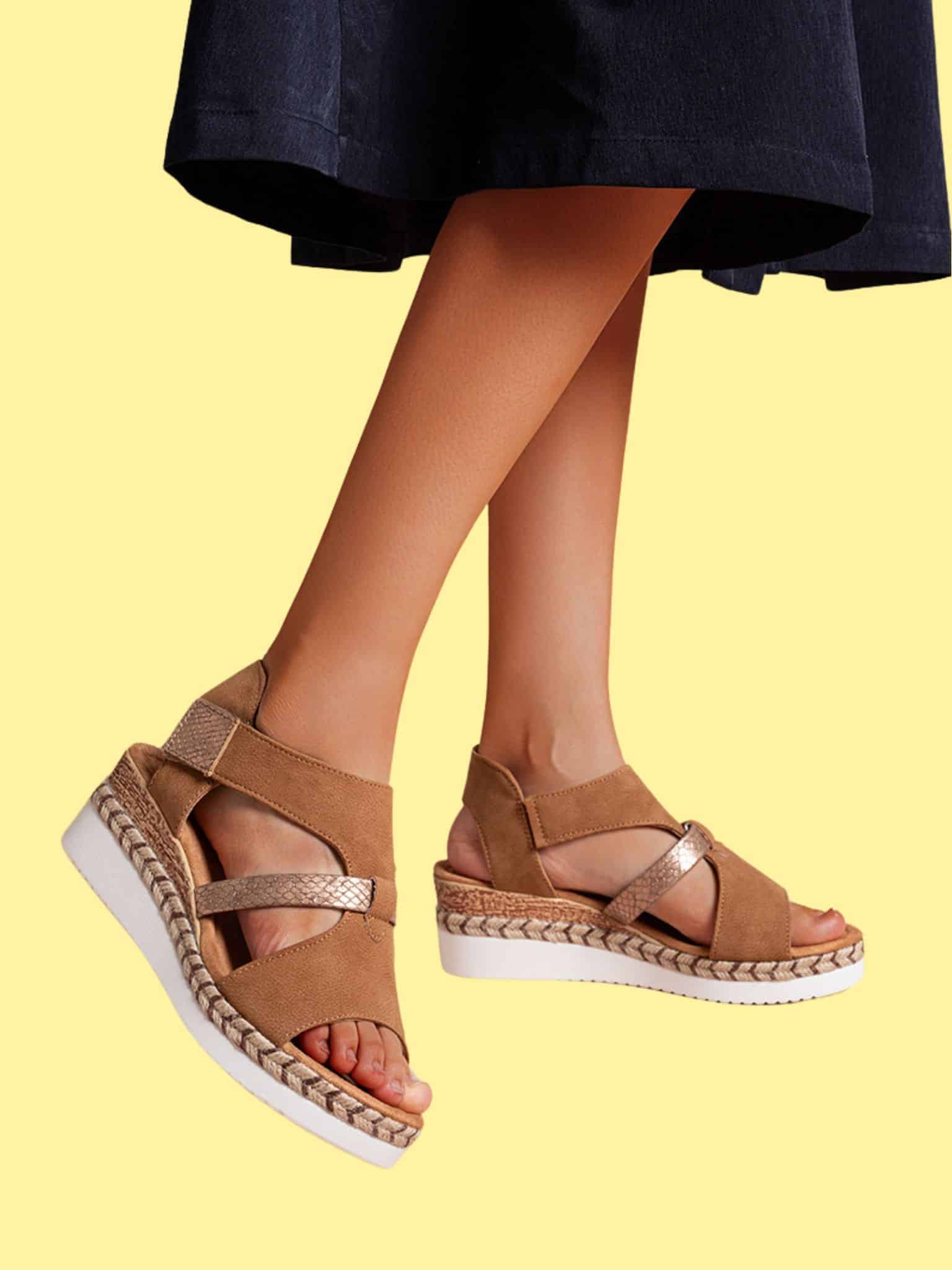 May Plateau Sandal Camel -   41