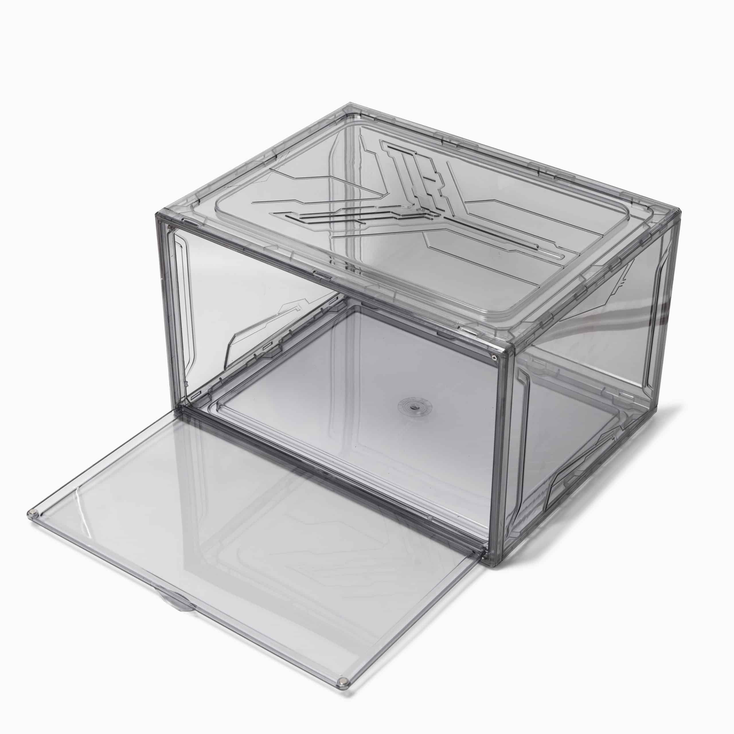 Stabelbar Sneaker Box Farver Grå Rektangulær Plast 5cm 5cm 22cm Grå 5cm 5cm 22cm Alexa - Grå  36
