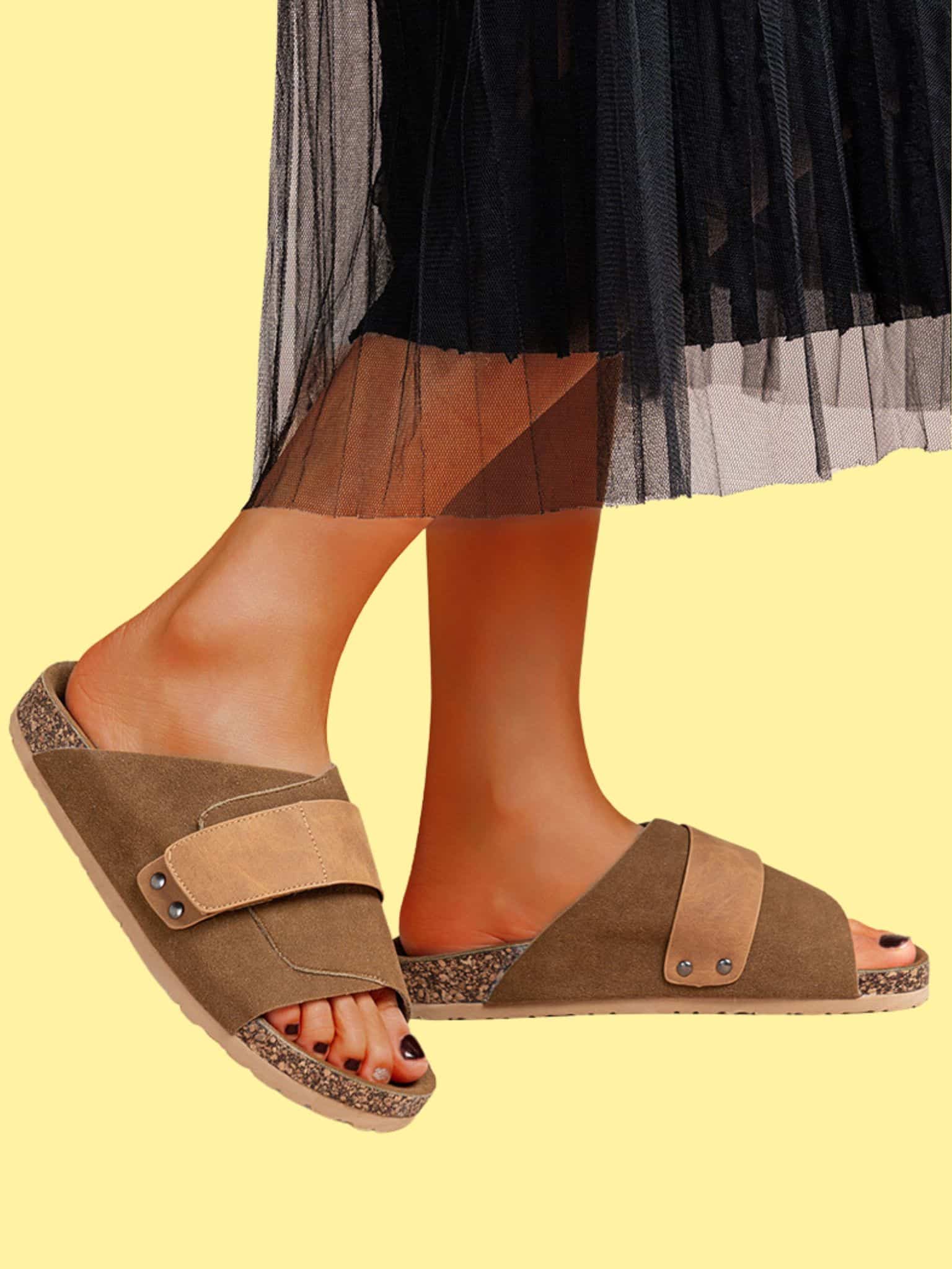 Ada Sandal Camel -   41