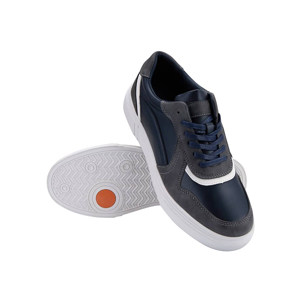 Sneakers Til Herre Navyblå Hvide - Hvid  41