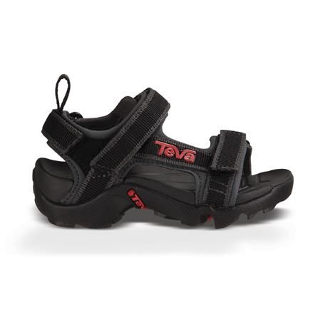 Teva Tanza Børn Black Grey Red - Sort  32