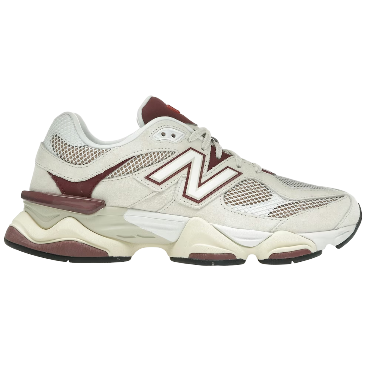 New Balance 9060 Linen Burgundy -   36