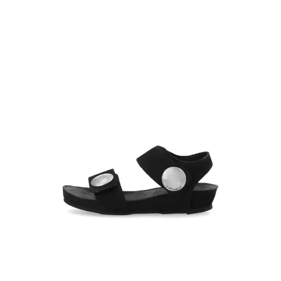 Cashott Casava Sandal Leather 61200502 - Sort Female 36