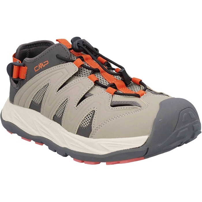 Cmp Trekkor Hiking Sandal Grey Corda Orange Sandaler - Orange  42