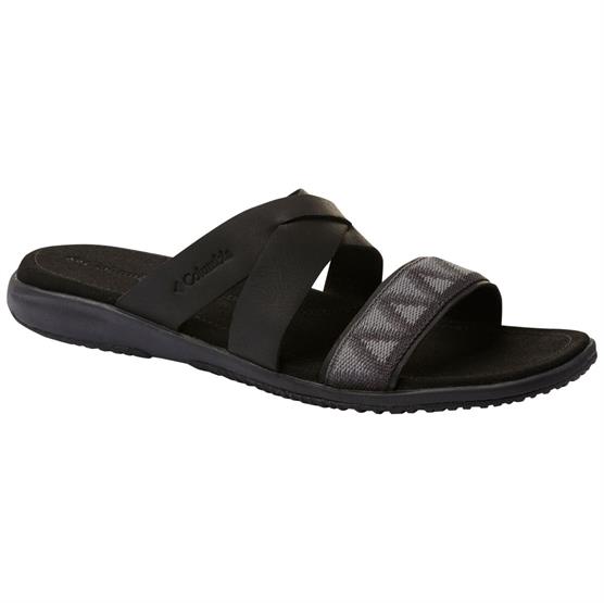 Columbia Solana Slide Womens Black Shark - Sort  36