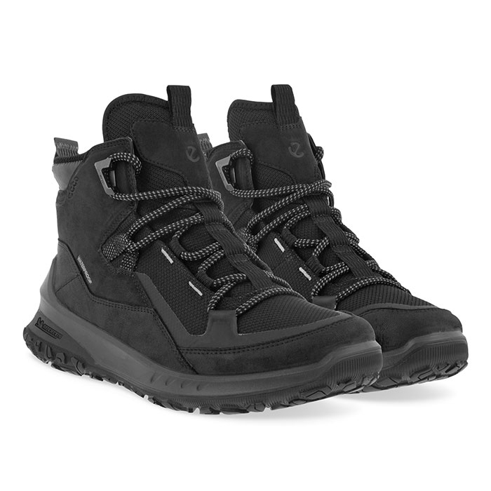 Ecco Ult Trn Mid Waterproof Kvinder Damer Black Vandrestøvler - Sort  38