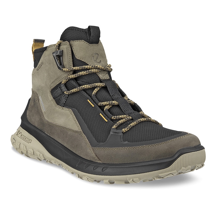 Ecco Ult Trn Mid Waterproof Herre Mænd Tarmac Vandrestøvler -   45