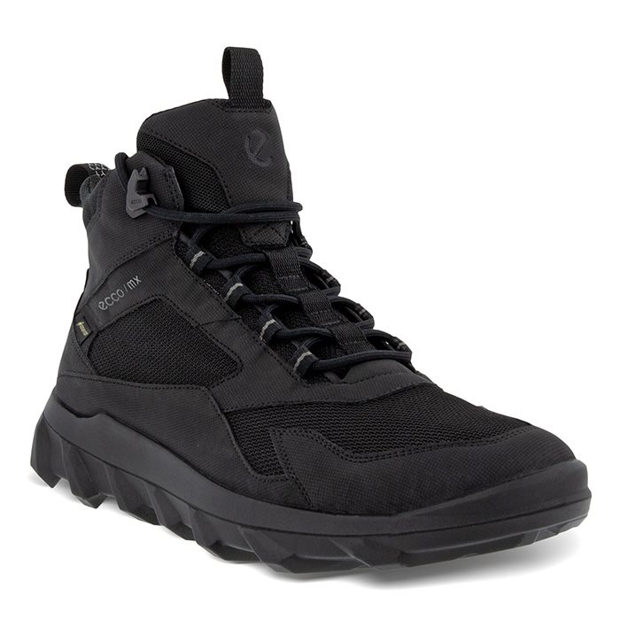 Ecco Mid Gtx Kvinder Damer Black Vandrestøvler - Sort  36