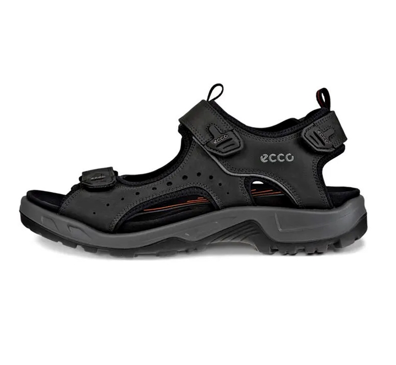Ecco Offroad Andes Nubuck Black Sandaler - Sort  41