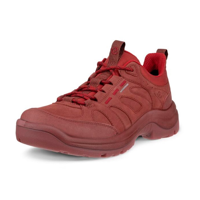 Ecco Offroad Leather Waterproof Kvinder Damer Brick Vandresko - Vandresko  36