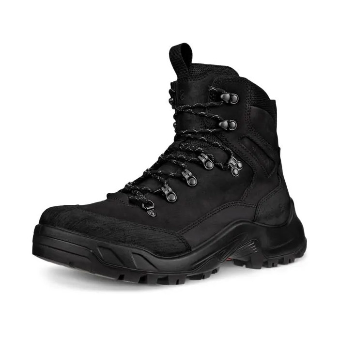 Ecco Offroad Boot Waterproof Herre Mænd Black Vandrestøvler - Sort  39