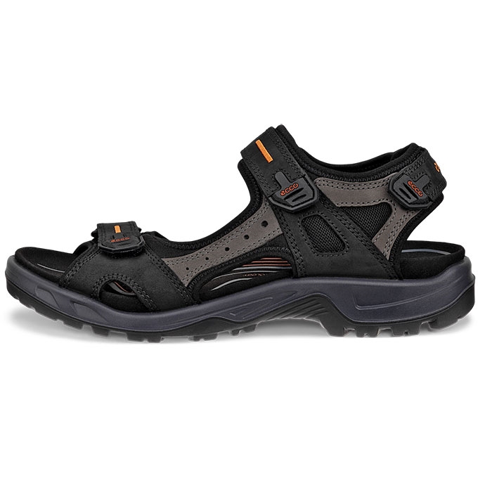 Ecco Offroad Yucatan Herre Mænd Sandal Black Mole Sandaler - Sort  40