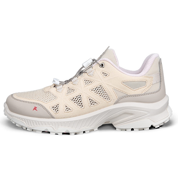 Ecco Receptor Kvinder Damer Pure Cashmere Limestone Vandresko - Vandresko  36
