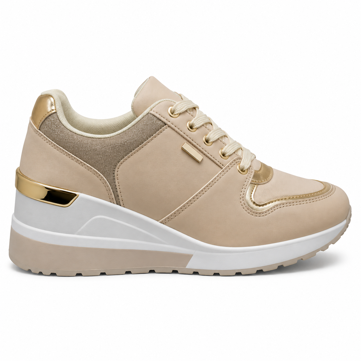 Luxe Wedge Sneaker -   41