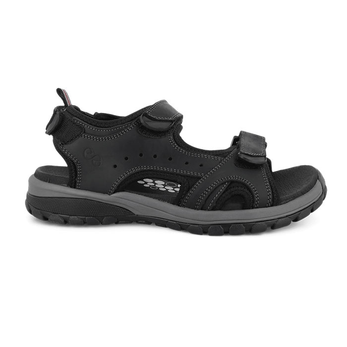 Green Comfort Varberg Vince Black Sandaler - Sort  41