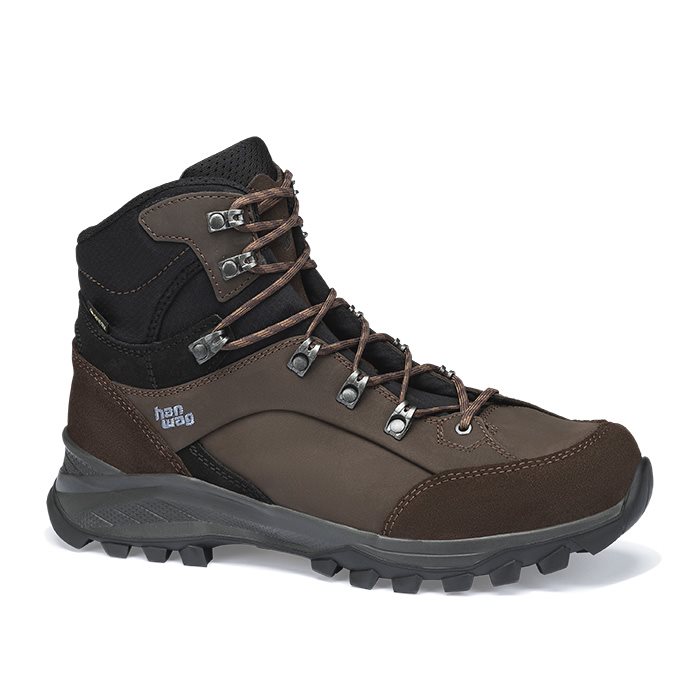 Hanwag Alta Bunion Gtx Mocca Black Vandrestøvler - Sort  44 / UK 9,5