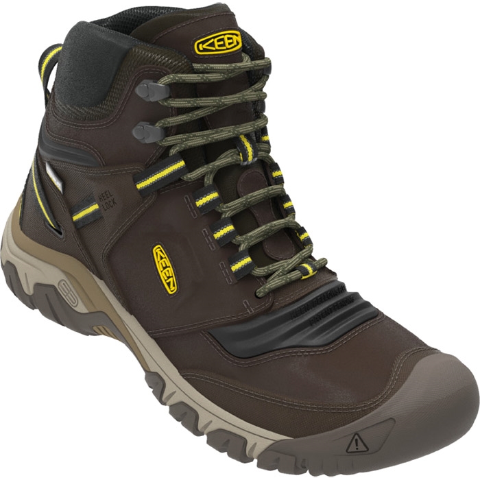 Keen Ridge Flex Mid Herre Mænd Coffee Bean Vandrestøvler -   47