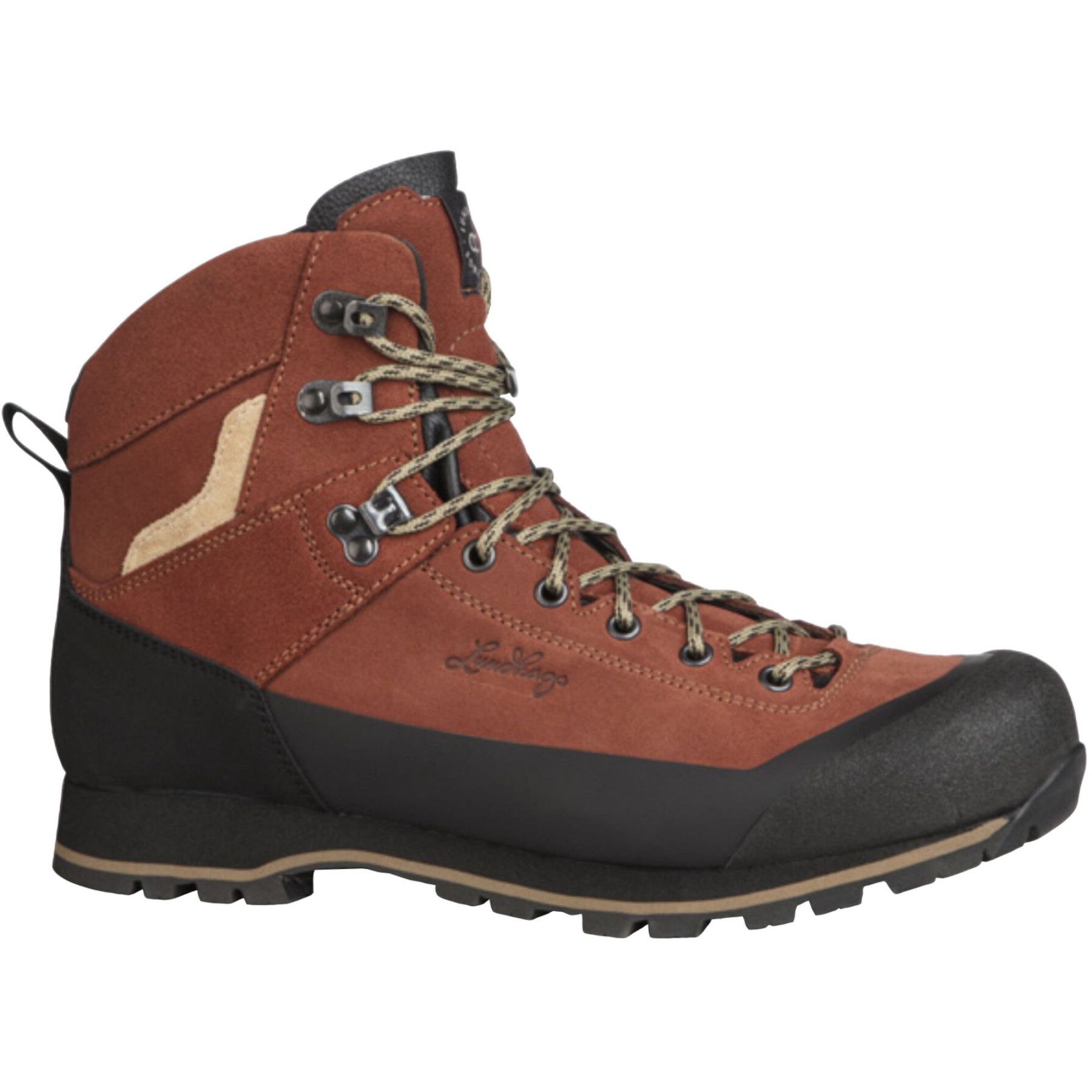 Lundhags Bjerg Mid Vandrestøvler Unisex Rød - Rust Unisex EU36