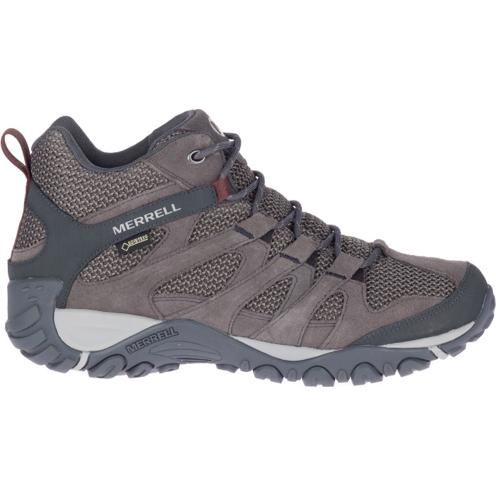 Merrell Alverstone Mid Gtx Herre Mænd Granit Vandrestøvler -   43