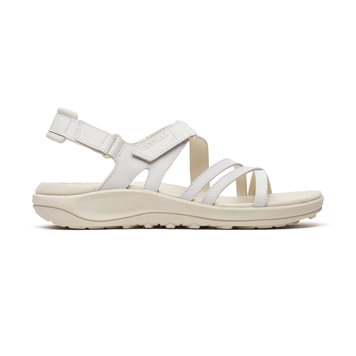 Merrell Harbor Backstrap Kvinder Damer White Sandaler - Hvid  36