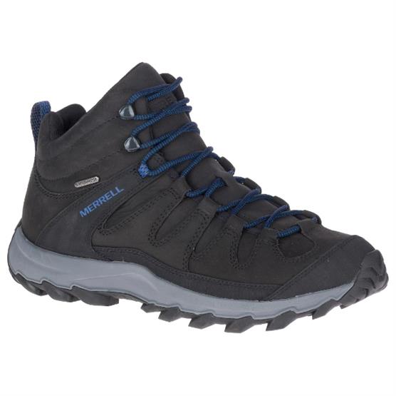 Merrell Ontonagon Peak Mid Herre Black Rock - Sort  42