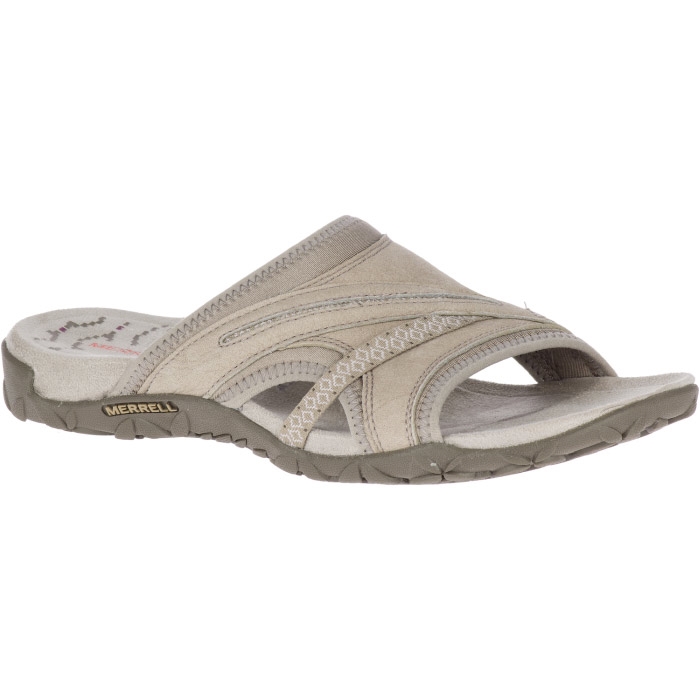 Merrell Terran Slide Taupe Sandaler -   37