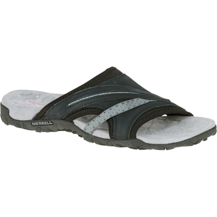 Merrell Terran Slide Black Sandaler - Sort  37