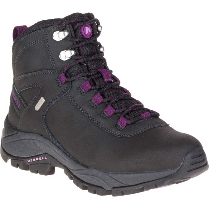 Merrell Vego Mid Vandrestøvler til Damer – Sort/Violet Tilbud