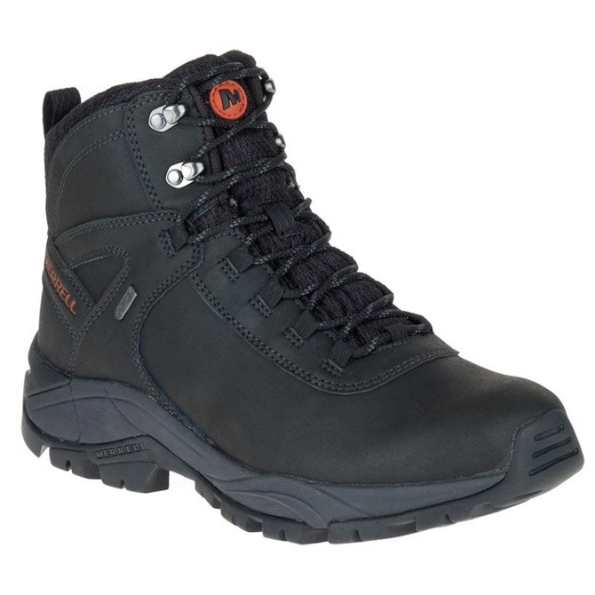 Merrell Vego Mid Vandrestøvler til Mænd – Sort Tilbud!