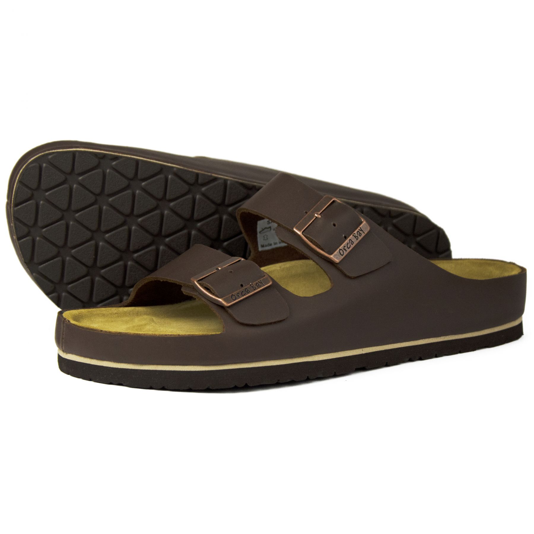 Orca Bay Saba Sandaler Herre Dark Brown - Dark Brown Male 41