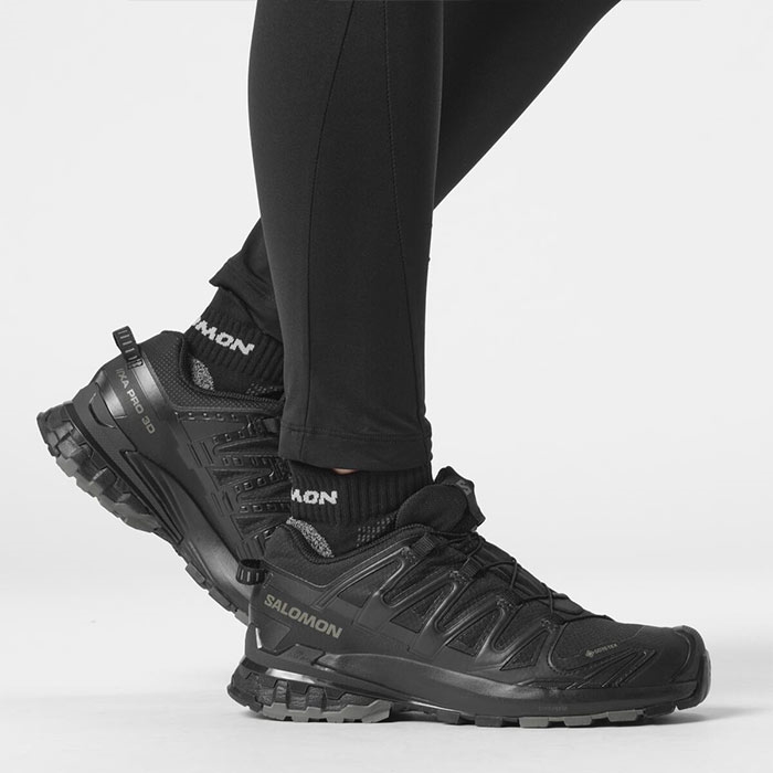 Salomon Pro Gtx Kvinder Damer Black Phantom Pewter Vandresko - Sort  38 / UK 5