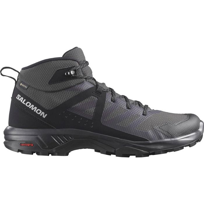 Salomon Exeo Mid Gtx Herre Mænd Phantom Black Vandrestøvler - Sort  40 / UK 6,5