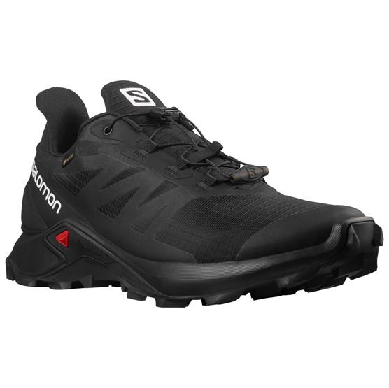 Salomon Supercross Gtx Mens Black Black - Sort  42