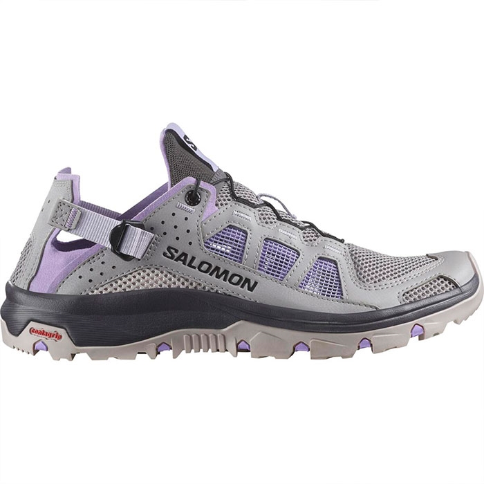 Salomon Techamphibian Kvinder Damer Gull Violet Sky Sandaler -   UK 4,5