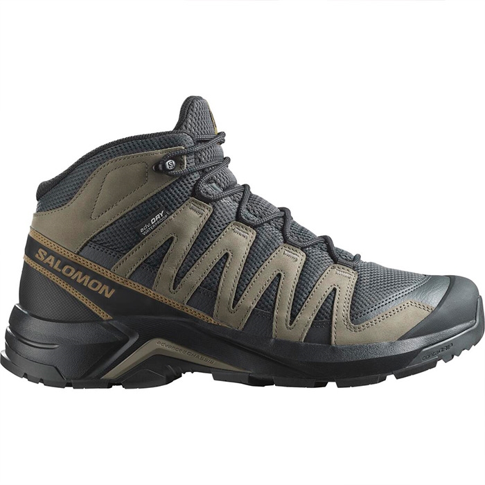 Salomon Adventure Recon Mid Gtx Herre Mænd Asphalt Falcon Vandrestøvler - Asphalt  44 / UK 9,5
