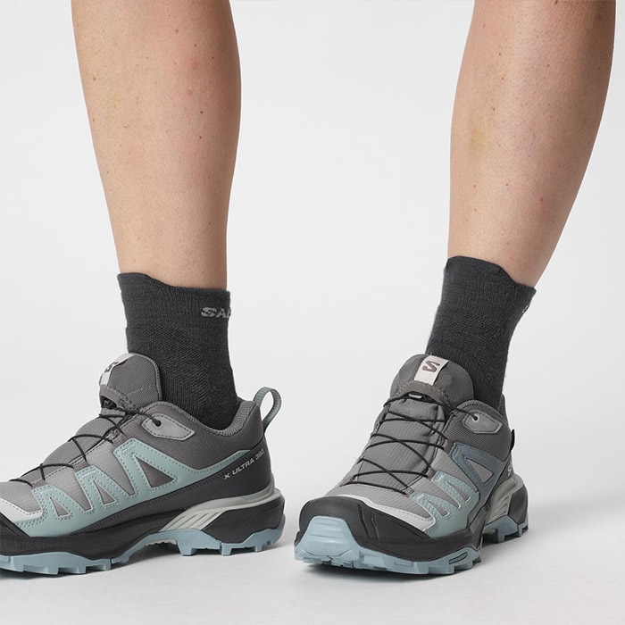 Salomon Ultra 360 Gtx Kvinder Damer Sharkskin Trooper Arona Vandresko - Vandresko  UK 5,5